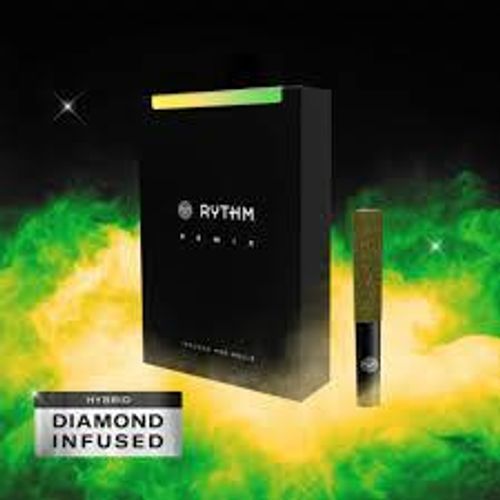 Rythm | 5 Pack 0.5g Pineapple Express Diamond Infused Prerolls