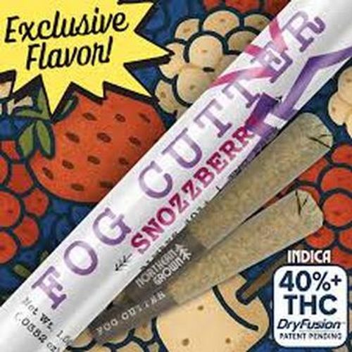 Fog Cutter | 2 Pack 0.5g Snozzberry Infused Prerolls