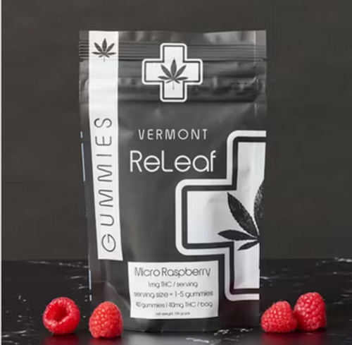 Raspberry Micro Dose Gummies | 40 count