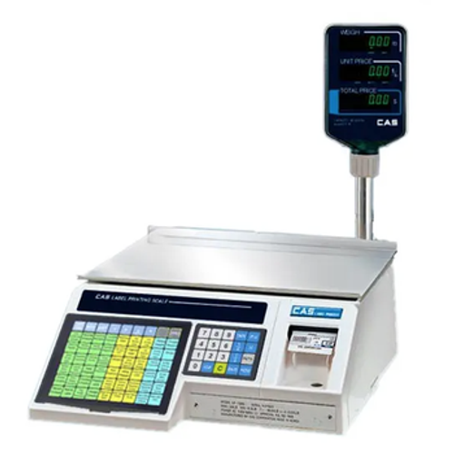 Label Printing Scale With Pole Display