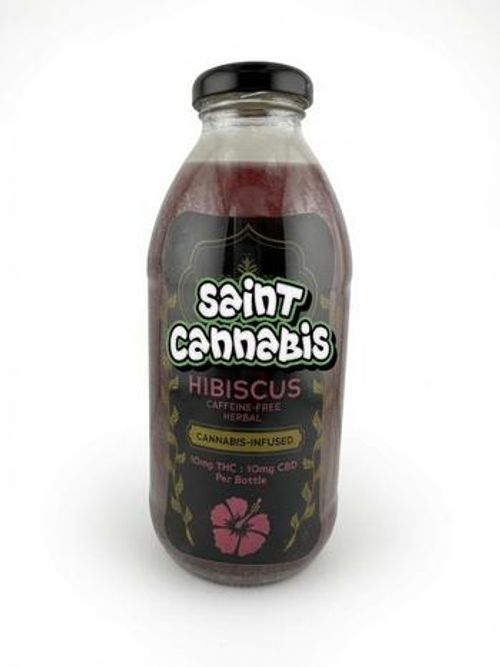 THC Infused Hibiscus Tea - 10mg - 16oz