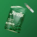 Jaunty | 510 Cartridge | 1g | Green Crack | THC 84.98% | Sativa