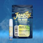 Jaunty | Live Resin Cartridge | 1g | Gelato 33 | THC 77% | Hybrid