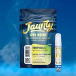 Jaunty | Live Resin Cartridge | 1g | Tropidelic | THC 73.99% | Hybrid