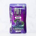Puff | 5 Pack Diamond Infused Preroll | 2.5g | Grapeness | THC 42.27% | Indica