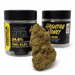 Hashtag Honey | Flower | 3.5g | Pack Mule | THC 21.2% | Indica-Hybrid
